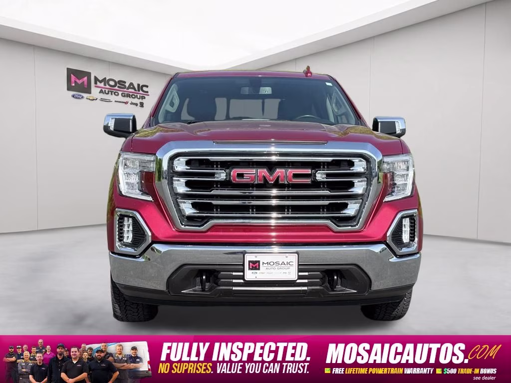 2020 Red Quartz Tintcoat GMC Sierra 1500 SLT 4X4 Truck
