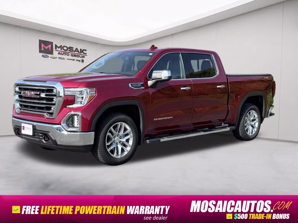 2020 Red Quartz Tintcoat GMC Sierra 1500 SLT 4X4 Truck