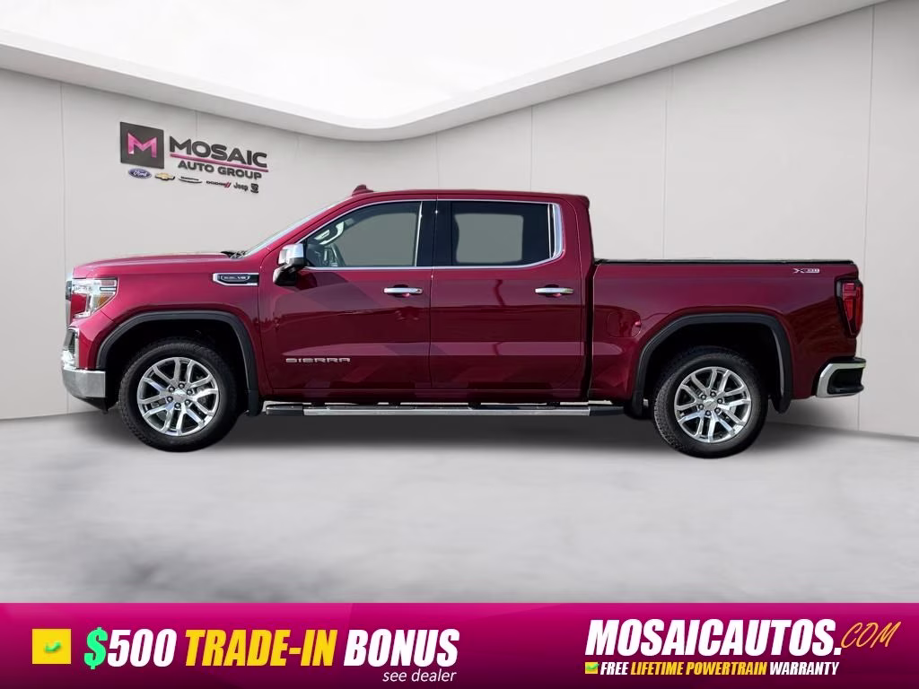 2020 Red Quartz Tintcoat GMC Sierra 1500 SLT 4X4 Truck