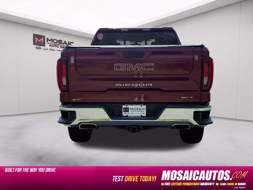 2020 Red Quartz Tintcoat GMC Sierra 1500 SLT 4X4 Truck