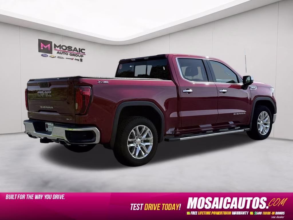 2020 Red Quartz Tintcoat GMC Sierra 1500 SLT 4X4 Truck