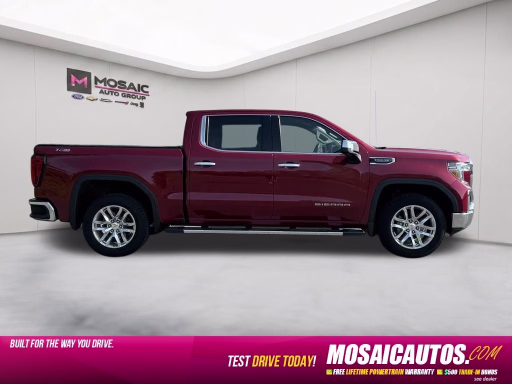 2020 Red Quartz Tintcoat GMC Sierra 1500 SLT 4X4 Truck