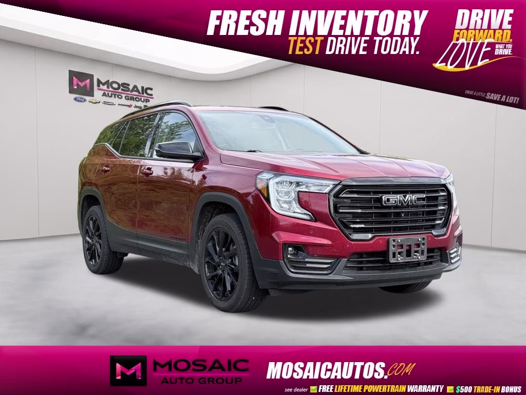 2023 Volcanic Red Tintcoat GMC Terrain SLT AWD SUV