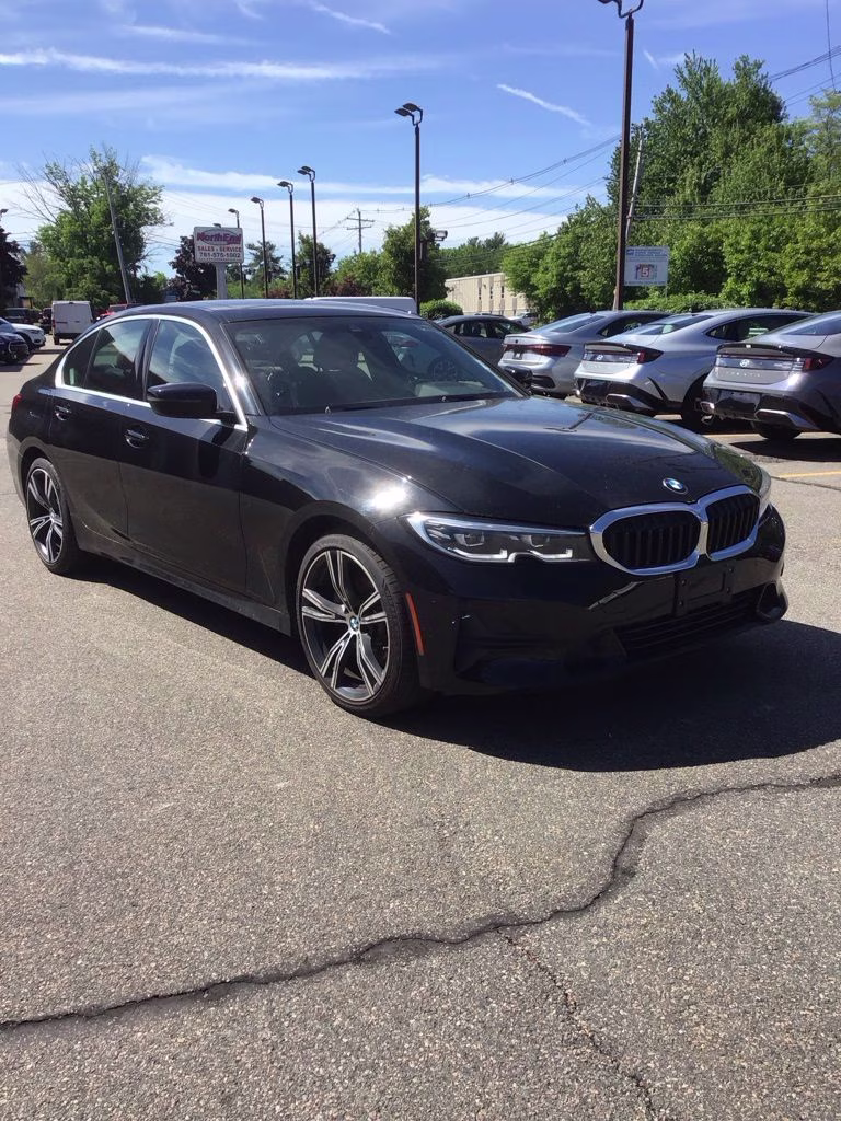 2021 Jet Black BMW 3 Series 330i xDrive AWD Sedan