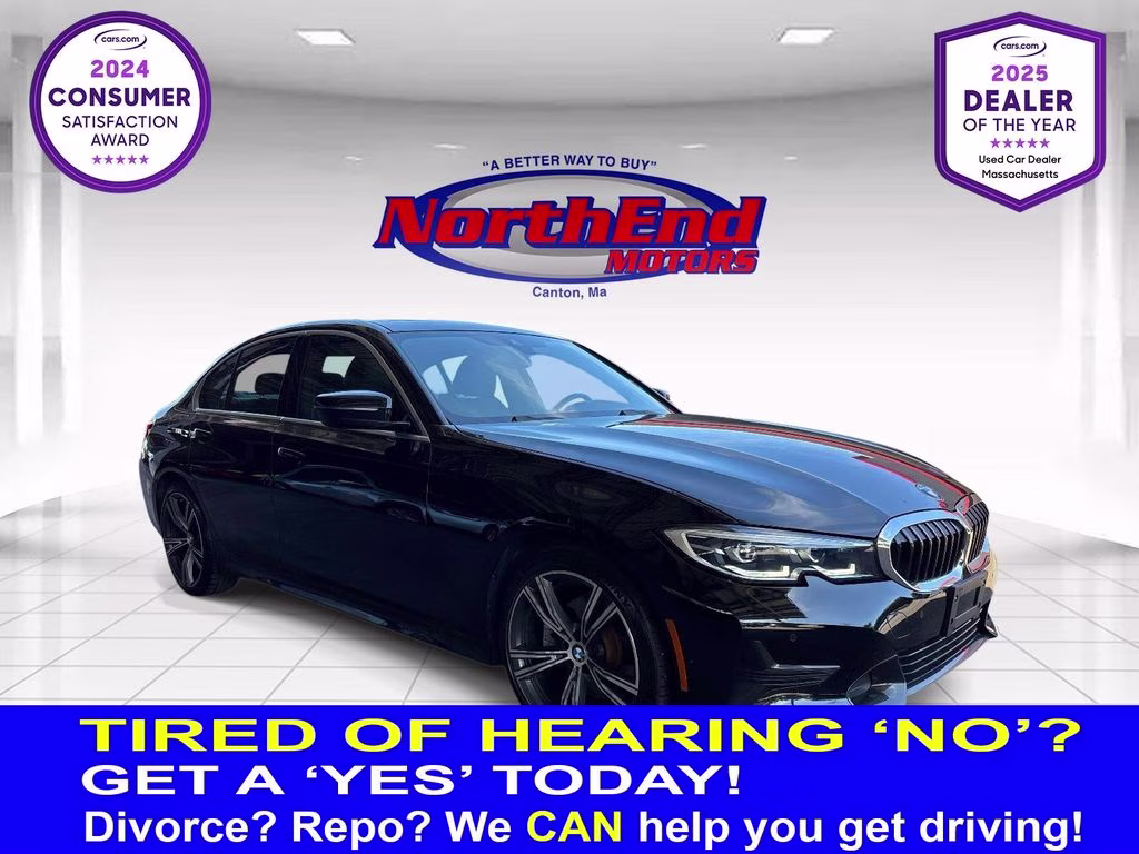 2021 Jet Black BMW 3 Series 330i xDrive AWD Sedan