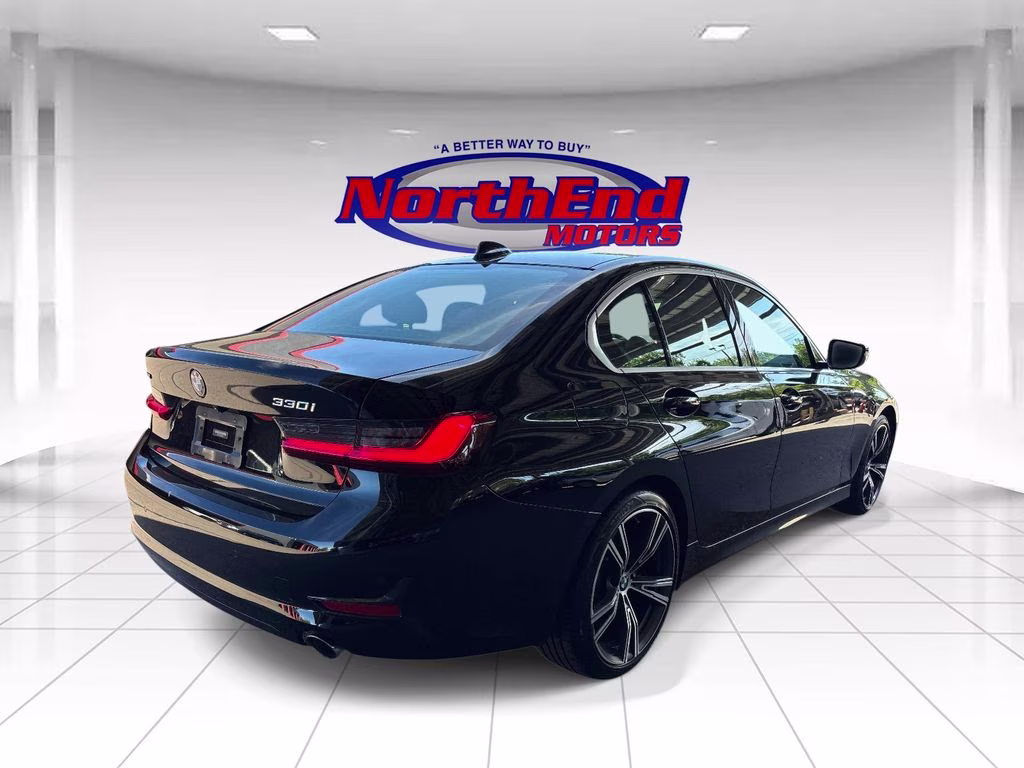 2021 Jet Black BMW 3 Series 330i xDrive AWD Sedan