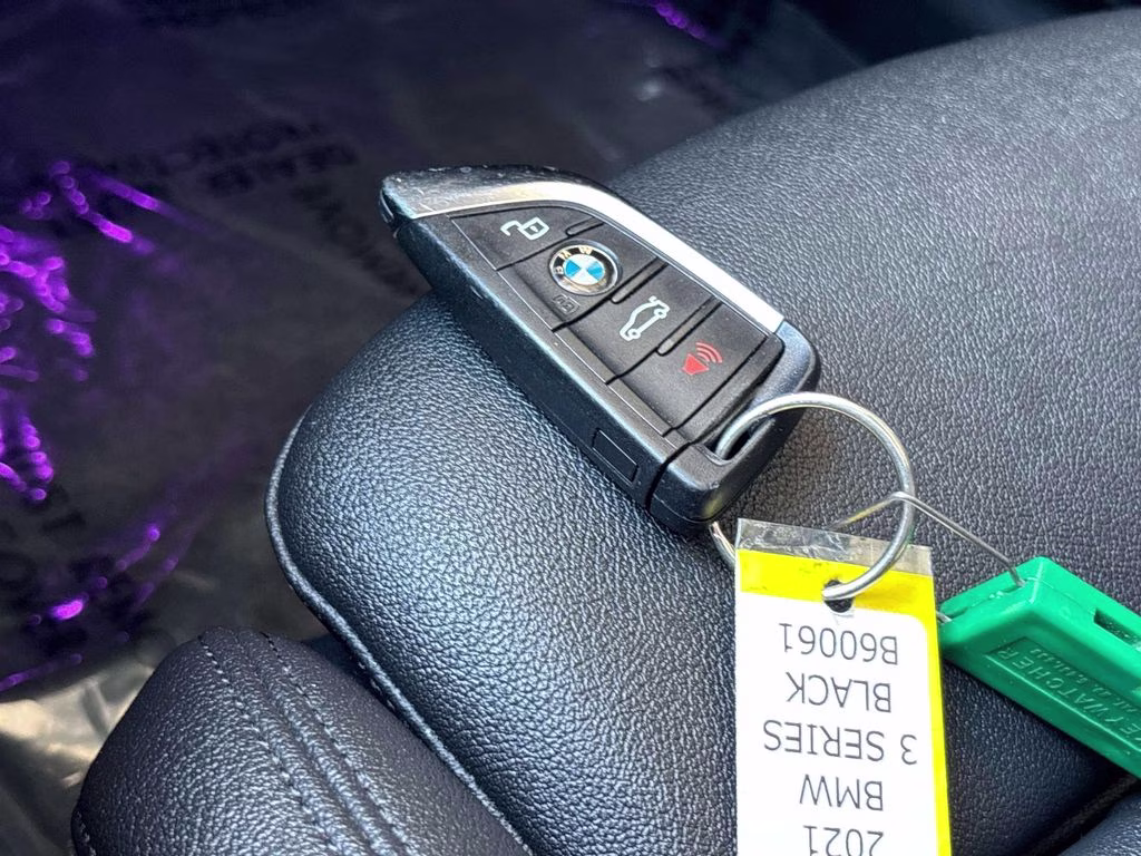 2021 Jet Black BMW 3 Series 330i xDrive AWD Sedan