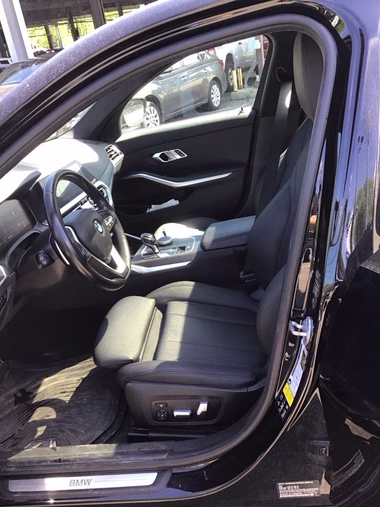 2021 Jet Black BMW 3 Series 330i xDrive AWD Sedan