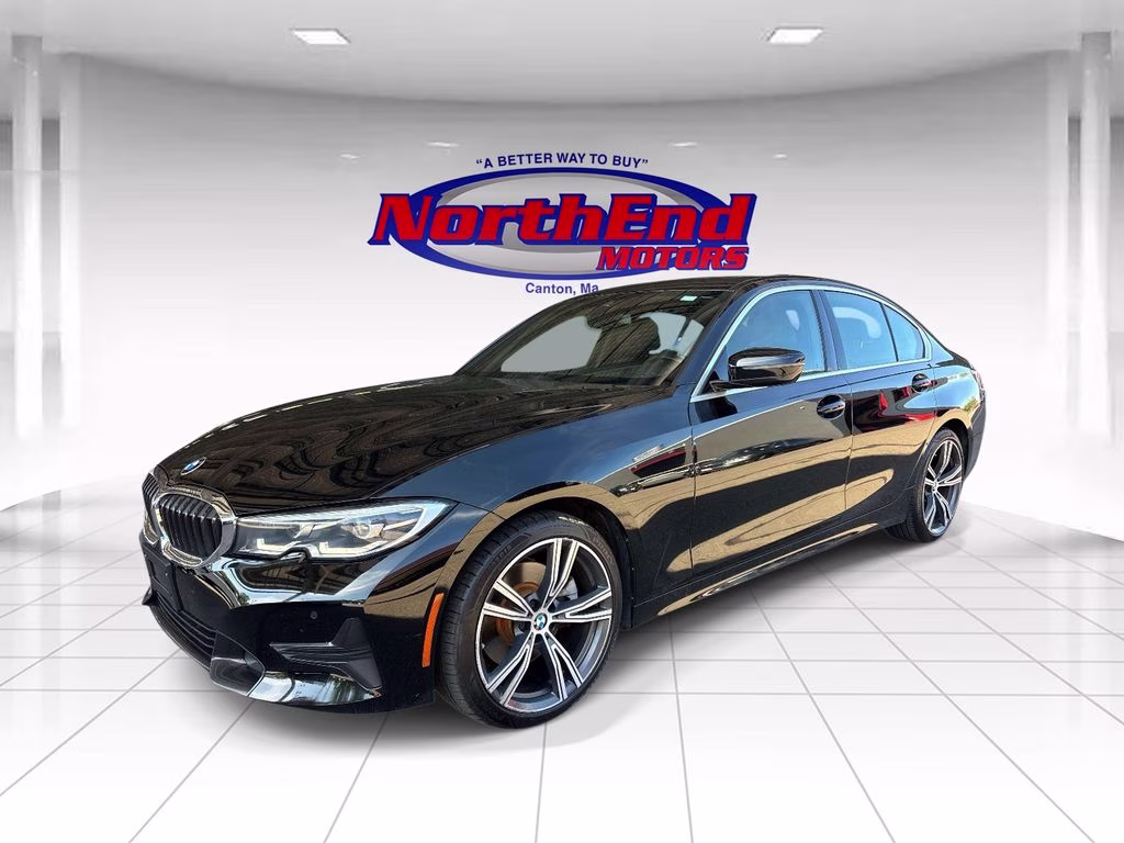 2021 Jet Black BMW 3 Series 330i xDrive AWD Sedan