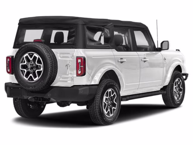 2022 White Ford Bronco Outer Banks 4X4 SUV