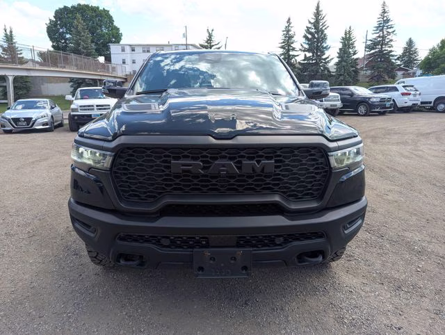 2025 Diamond Black Crystal Pearlcoat Ram 1500 Rebel 4X4 Truck