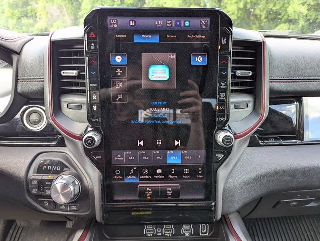 2025 Diamond Black Crystal Pearlcoat Ram 1500 Rebel 4X4 Truck
