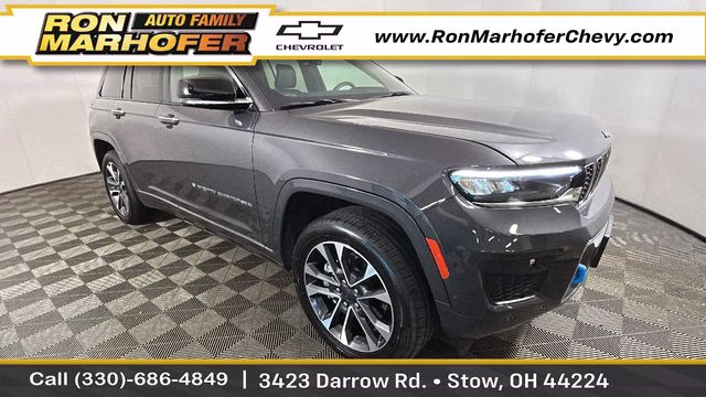 2022 Baltic Gray Metallic Clearcoat Jeep Grand Cherokee Overland 4xe 4X4 SUV
