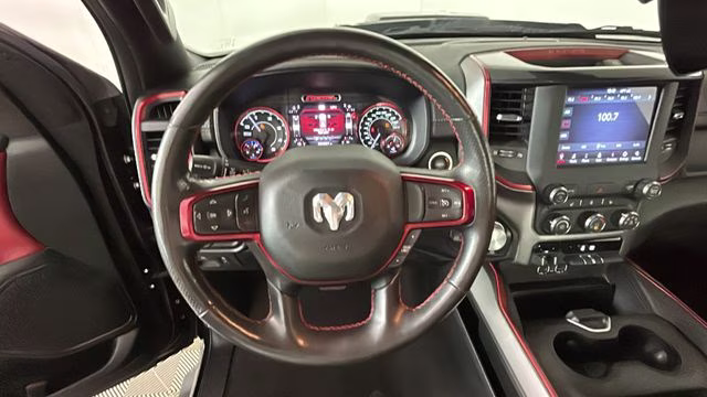 2020 Diamond Black Crystal Pearlcoat Ram 1500 Rebel 4X4 Truck