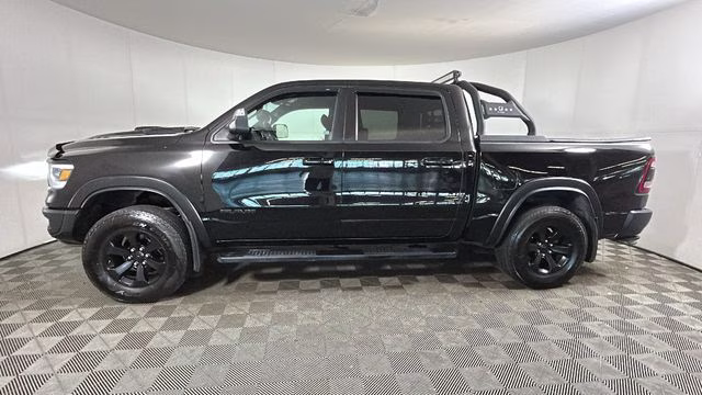 2020 Diamond Black Crystal Pearlcoat Ram 1500 Rebel 4X4 Truck