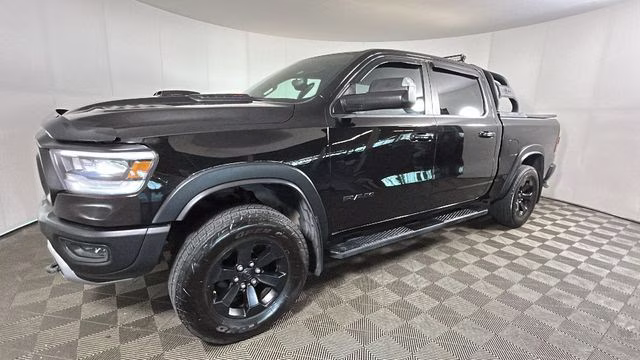 2020 Diamond Black Crystal Pearlcoat Ram 1500 Rebel 4X4 Truck