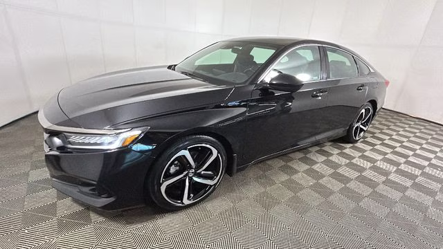 2022 Crystal Black Pearl Honda Accord Sport FWD Sedan