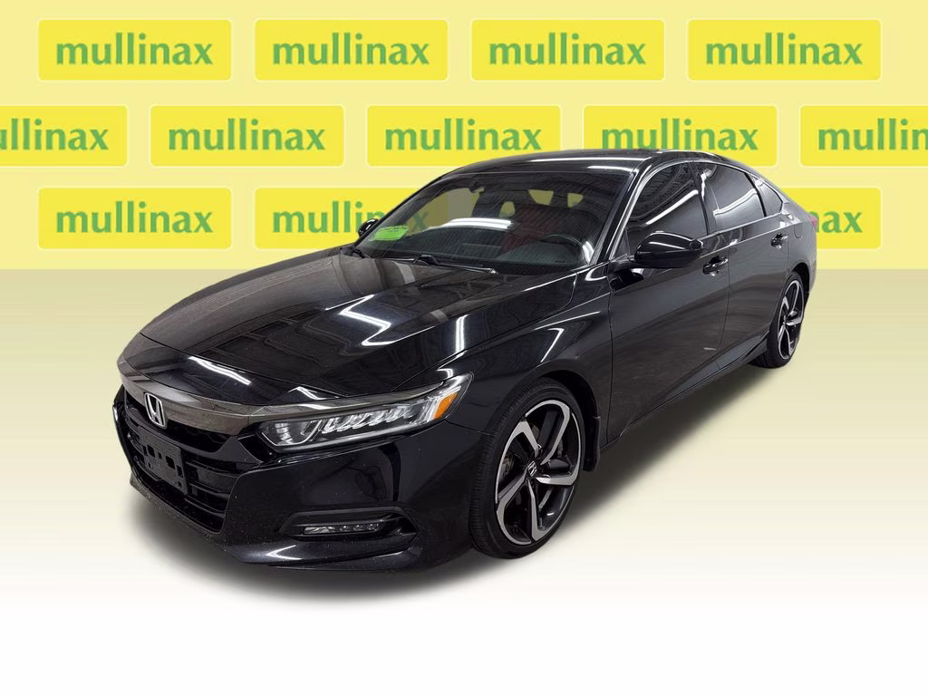 2019 Crystal Black Pearl Honda Accord Sport FWD Sedan
