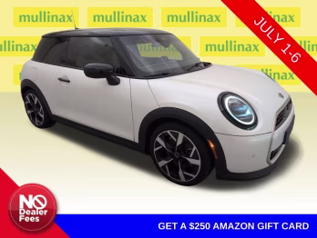 2025 White Metallic MINI Cooper S Signature Plus FWD Hatchback