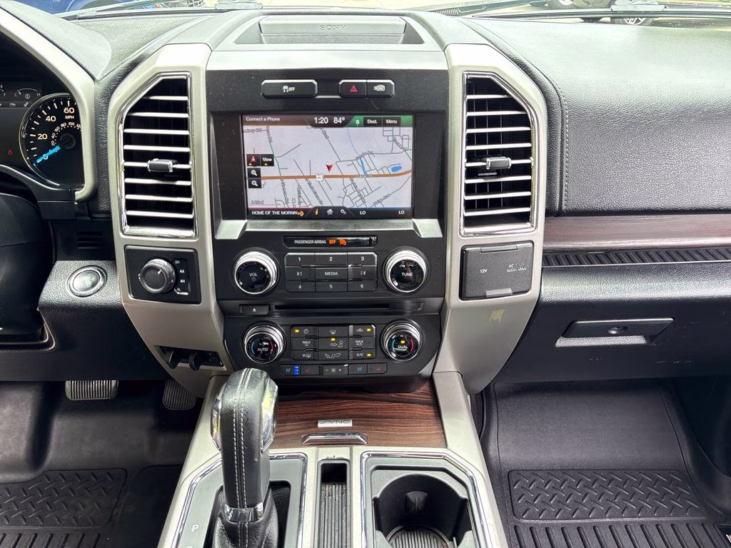 2015 Bronze Fire Metallic Ford F-150 Lariat 4X4 Truck