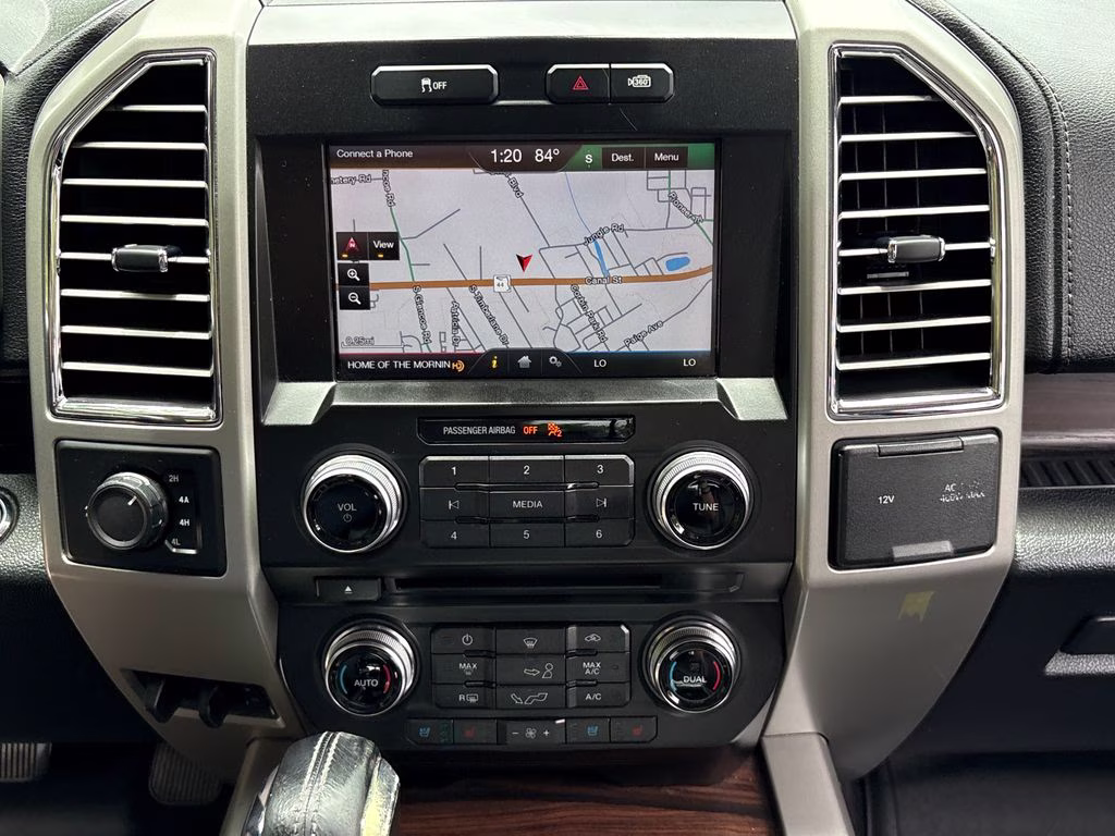 2015 Bronze Fire Metallic Ford F-150 Lariat 4X4 Truck