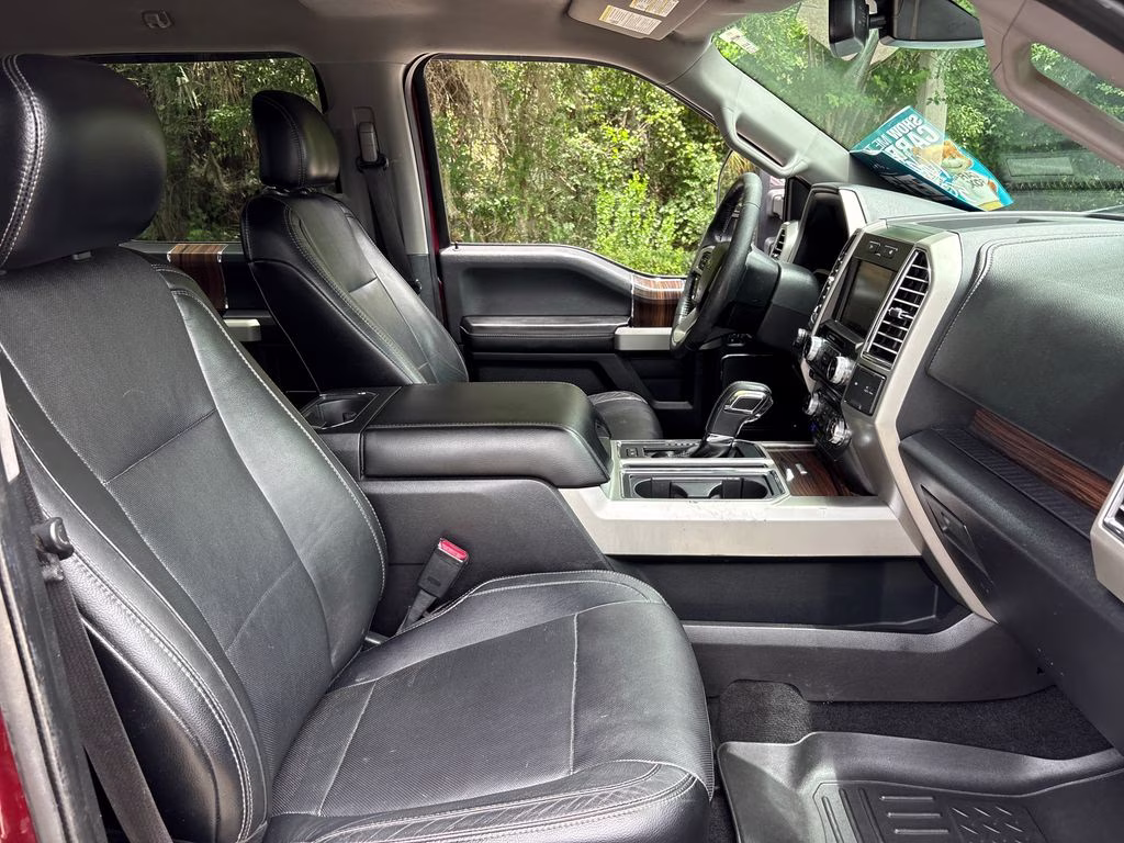 2015 Bronze Fire Metallic Ford F-150 Lariat 4X4 Truck