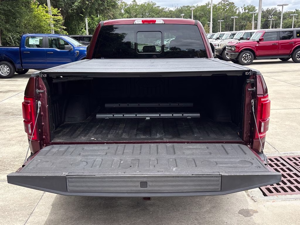 2015 Bronze Fire Metallic Ford F-150 Lariat 4X4 Truck