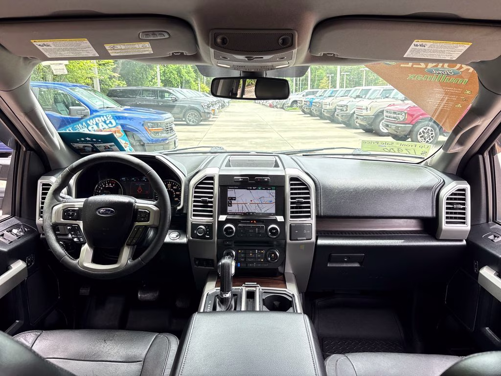 2015 Bronze Fire Metallic Ford F-150 Lariat 4X4 Truck