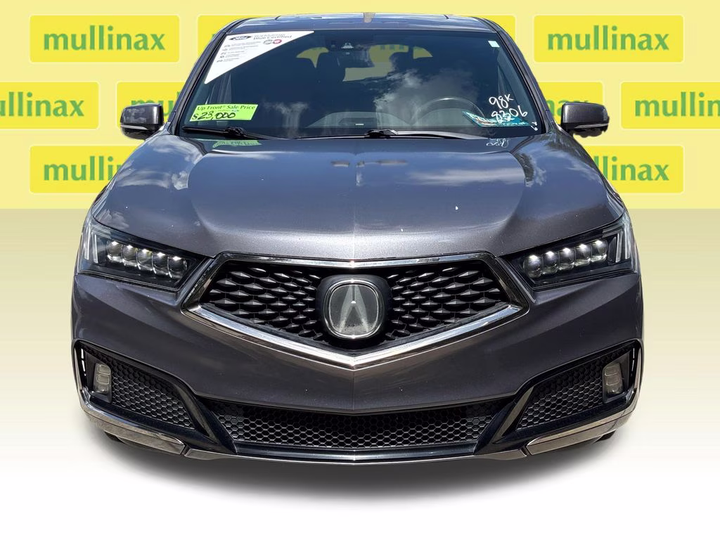 2019 Modern Steel Metallic Acura MDX 3.5L Technology Pkg w/A-Spec Pkg AWD SUV