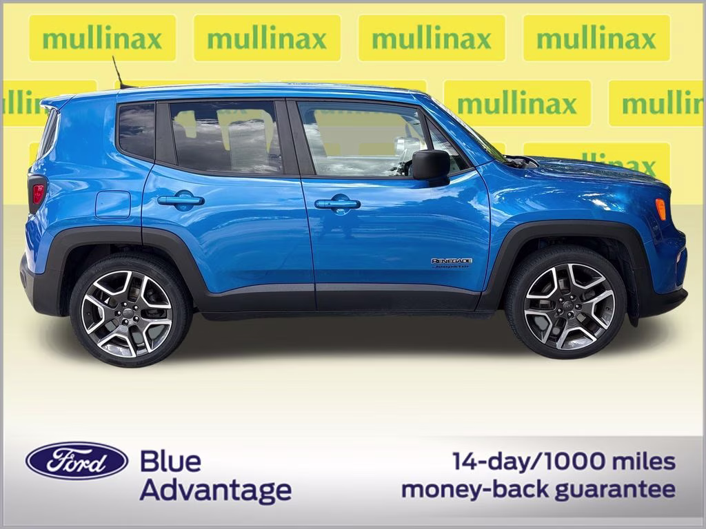 2020 Brilliant Blue Metallic Clear Coat Jeep Renegade Sport FWD SUV