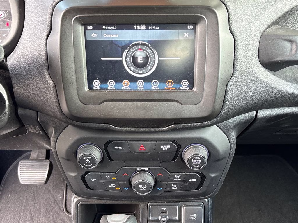 2020 Brilliant Blue Metallic Clear Coat Jeep Renegade Sport FWD SUV