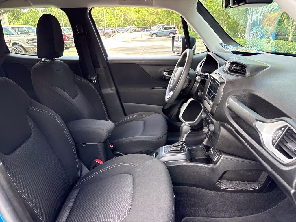 2020 Brilliant Blue Metallic Clear Coat Jeep Renegade Sport FWD SUV