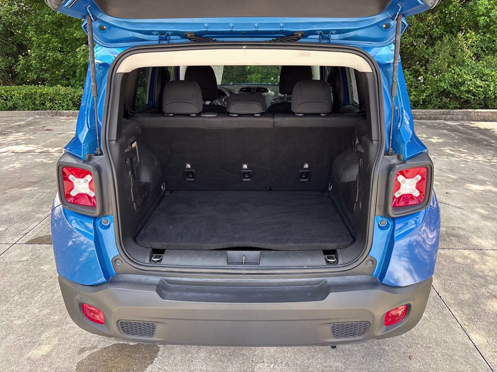 2020 Brilliant Blue Metallic Clear Coat Jeep Renegade Sport FWD SUV