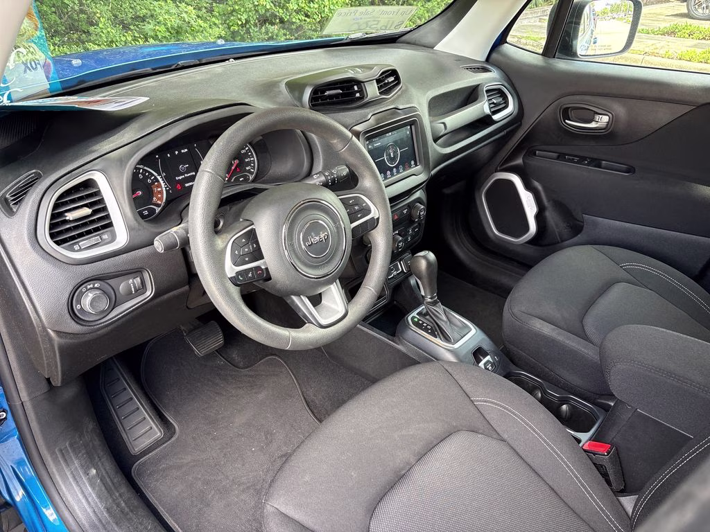 2020 Brilliant Blue Metallic Clear Coat Jeep Renegade Sport FWD SUV