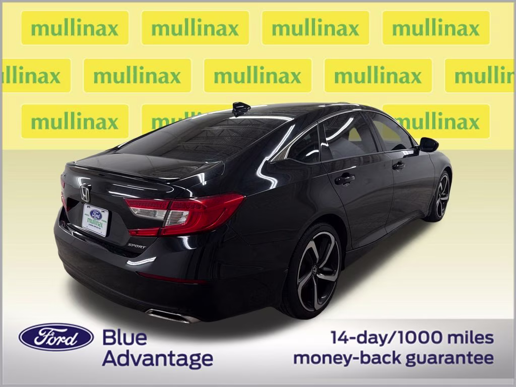 2019 Crystal Black Pearl Honda Accord Sport FWD Sedan