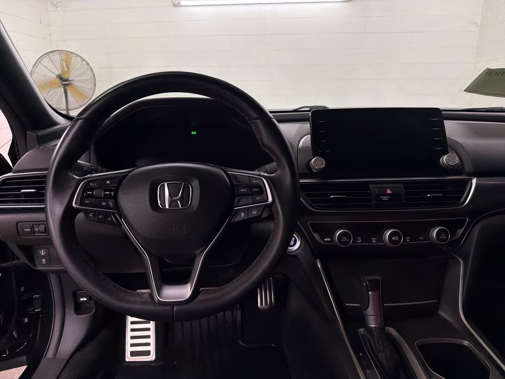 2019 Crystal Black Pearl Honda Accord Sport FWD Sedan
