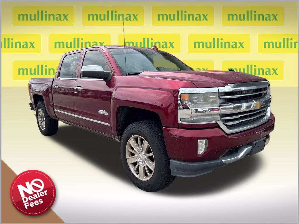 2016 Siren Red Tintcoat Chevrolet Silverado 1500 High Country 4X4 Truck