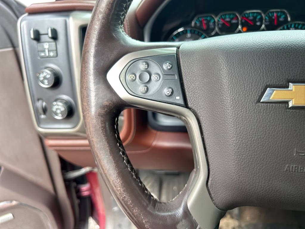 2016 Siren Red Tintcoat Chevrolet Silverado 1500 High Country 4X4 Truck