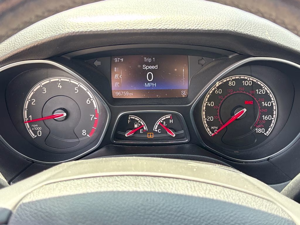 2017 Oxford White Ford Focus ST FWD Hatchback