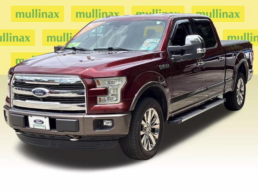 2015 Bronze Fire Metallic Ford F-150 Lariat 4X4 Truck