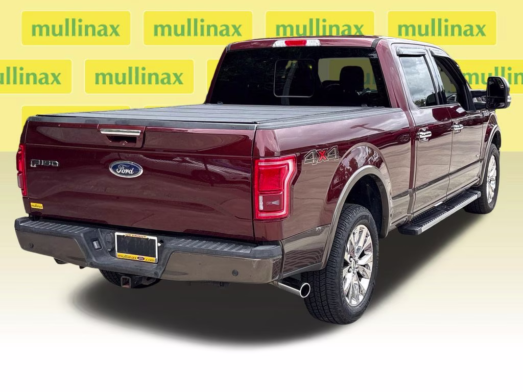 2015 Bronze Fire Metallic Ford F-150 Lariat 4X4 Truck