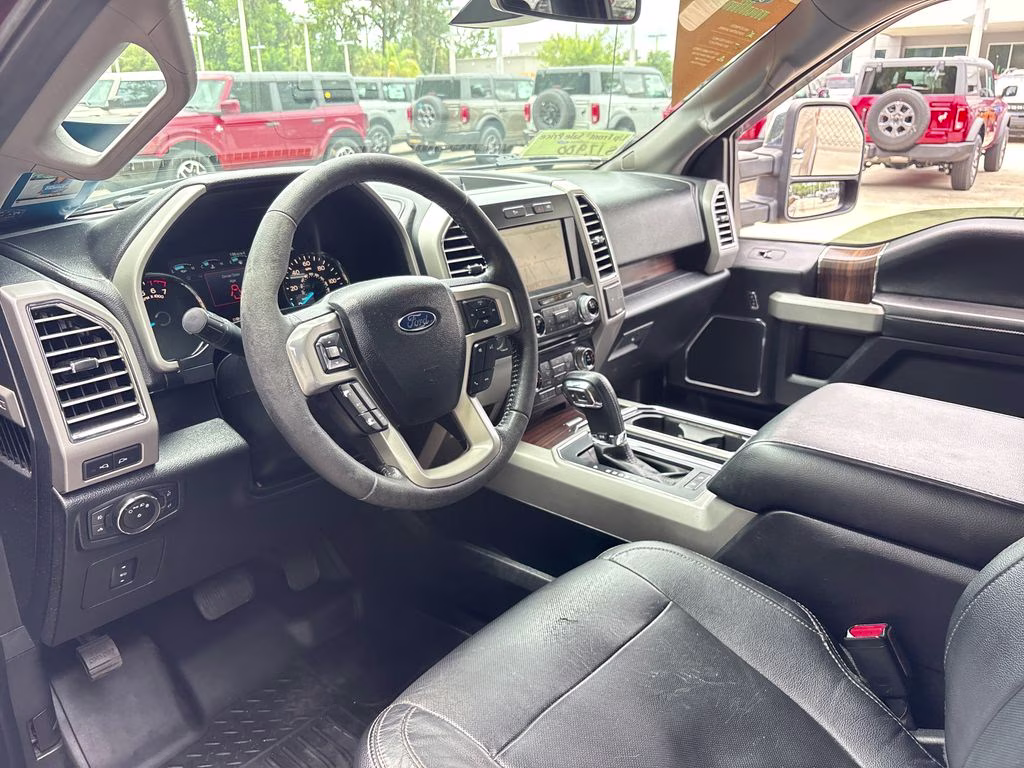 2015 Bronze Fire Metallic Ford F-150 Lariat 4X4 Truck