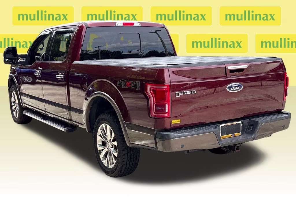 2015 Bronze Fire Metallic Ford F-150 Lariat 4X4 Truck
