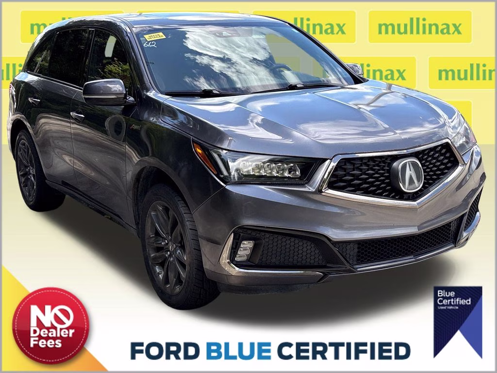 2019 Modern Steel Metallic Acura MDX 3.5L Technology Pkg w/A-Spec Pkg AWD SUV