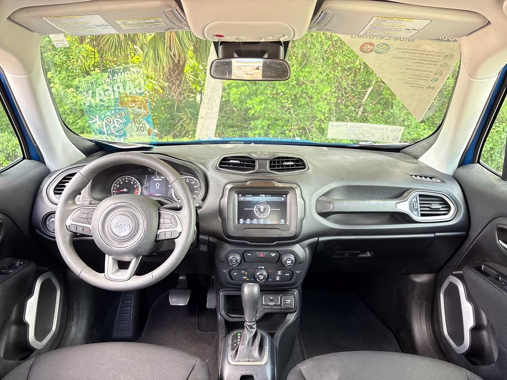 2020 Brilliant Blue Metallic Clear Coat Jeep Renegade Sport FWD SUV