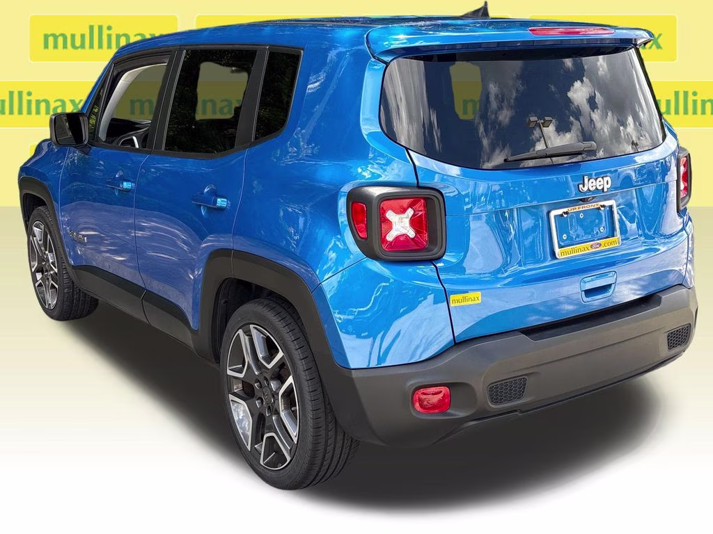 2020 Brilliant Blue Metallic Clear Coat Jeep Renegade Sport FWD SUV