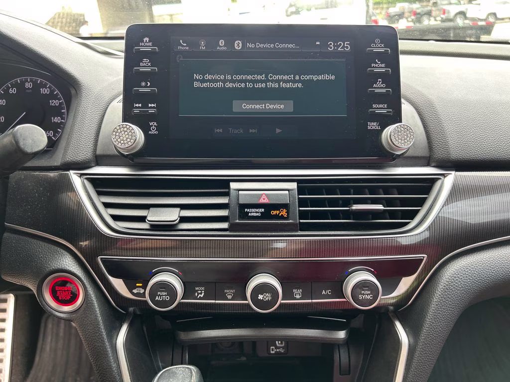2019 Crystal Black Pearl Honda Accord Sport FWD Sedan