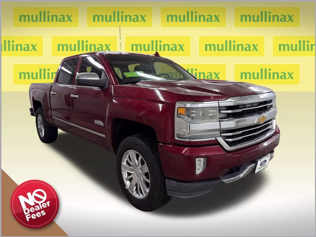 2016 Siren Red Tintcoat Chevrolet Silverado 1500 High Country 4X4 Truck