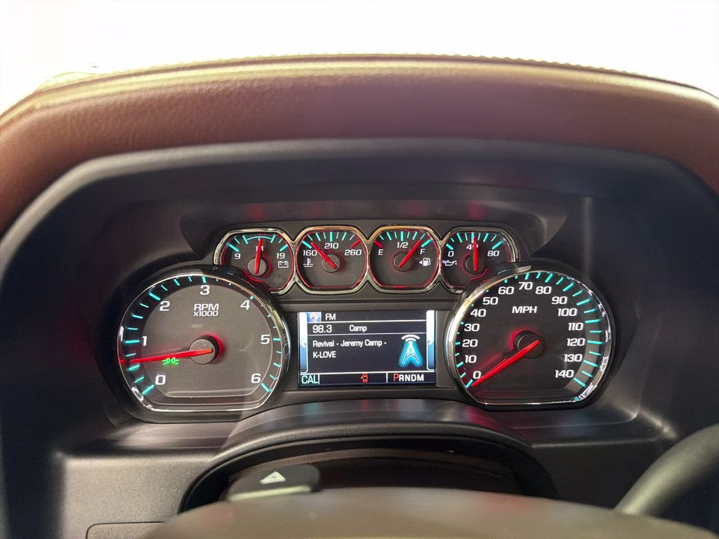 2016 Siren Red Tintcoat Chevrolet Silverado 1500 High Country 4X4 Truck
