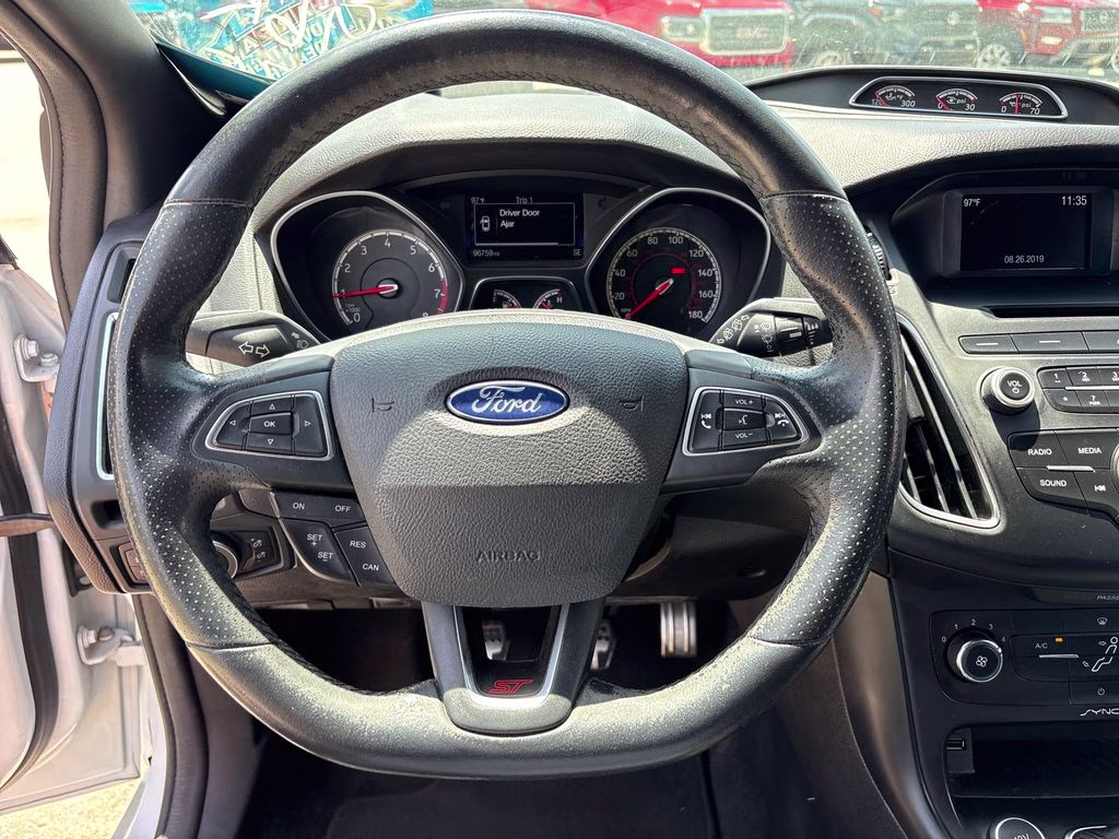 2017 Oxford White Ford Focus ST FWD Hatchback